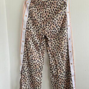 adidas Originals Leopard Luxe Wide Leg Adibreak Track Pants